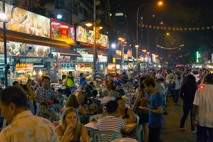 food court ở Malaysia